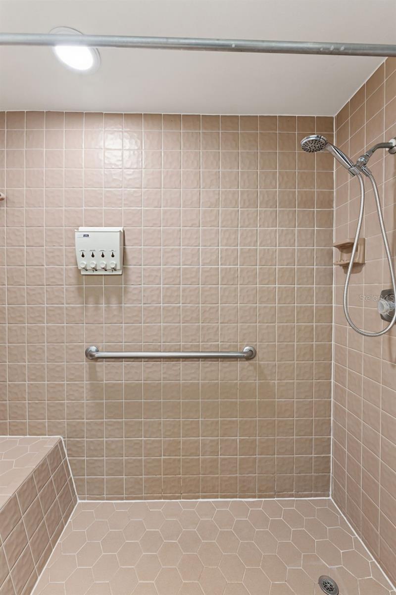 Master Bathroom with a Walk-in Shower