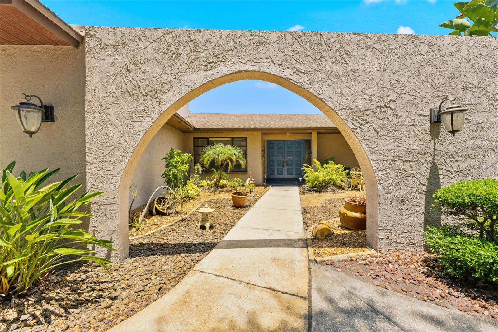 Charming Covered Entry Way