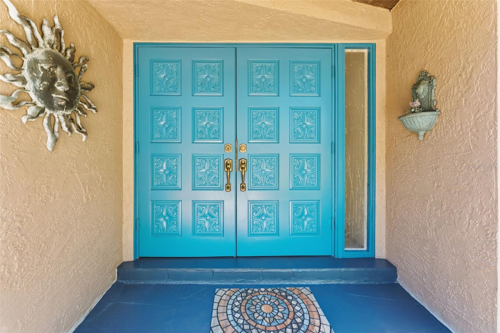 Double Door Front Entry