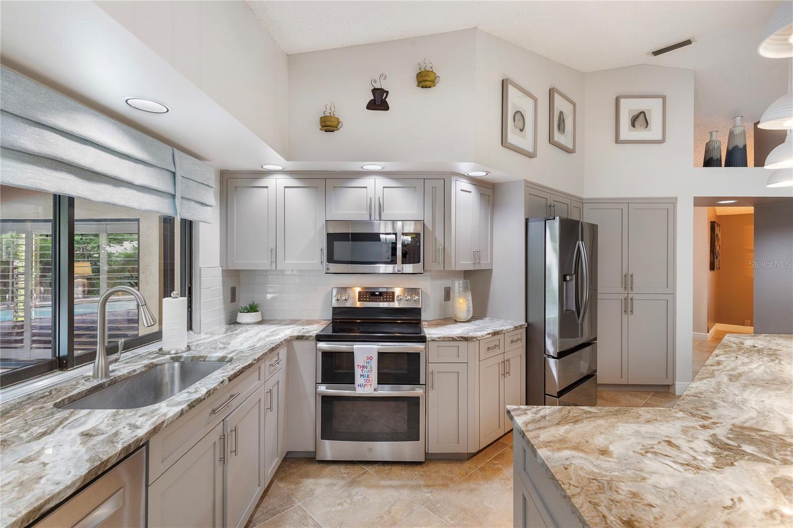 Upgraded kitchen