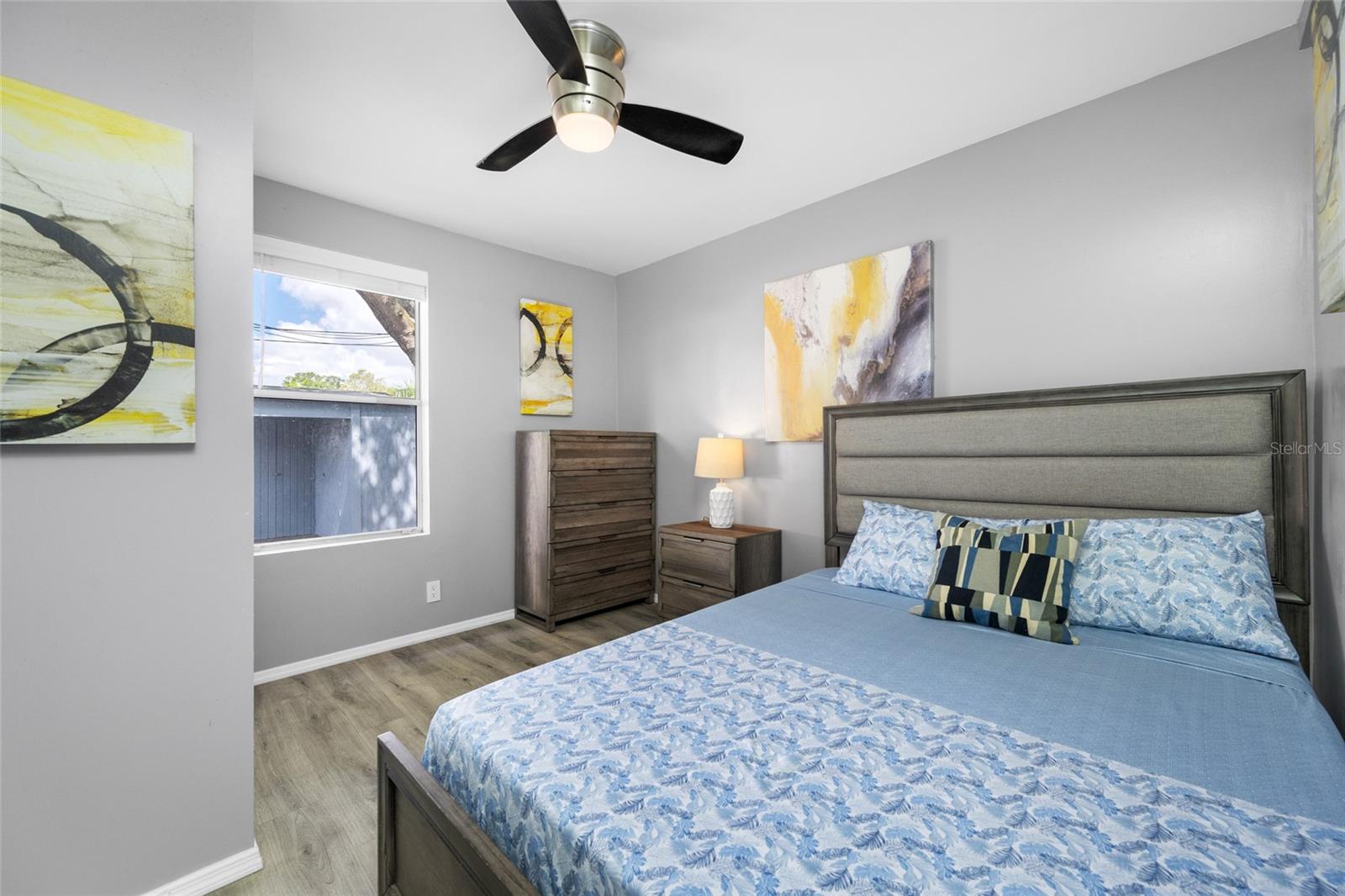 Bedroom 2 with built in closet