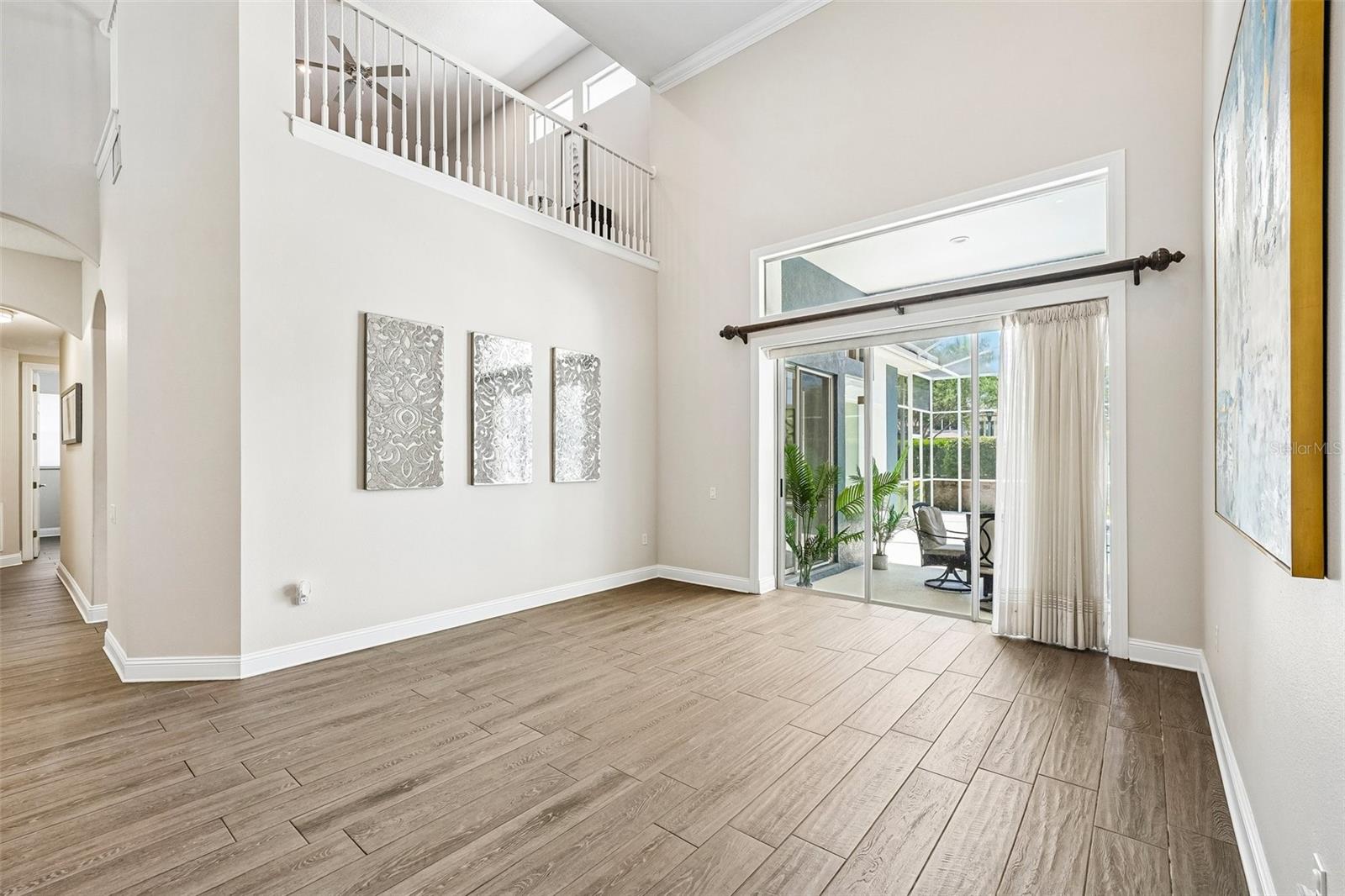 Formal entry living room