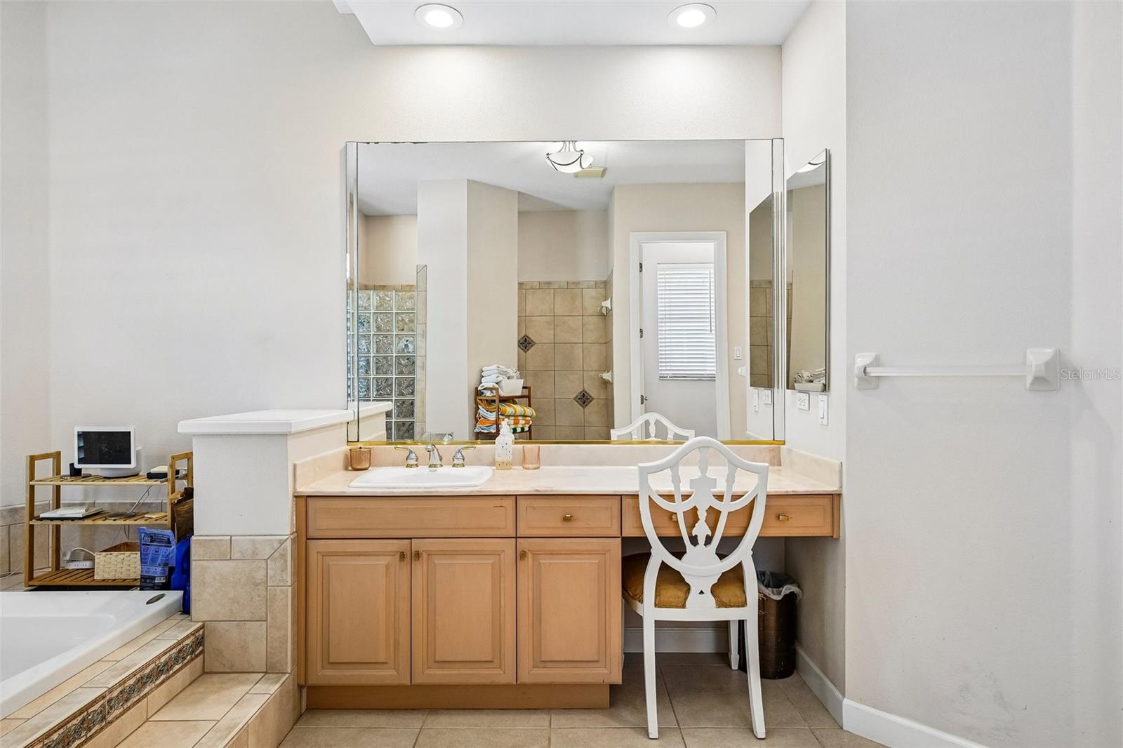 His and her separate vanities