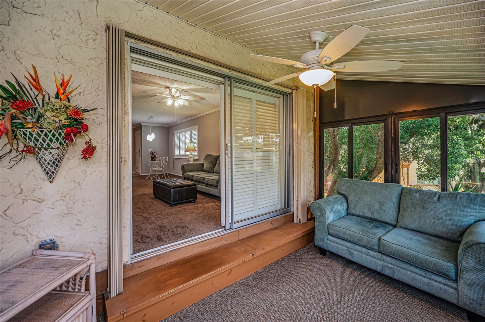 Screened in Lanai
