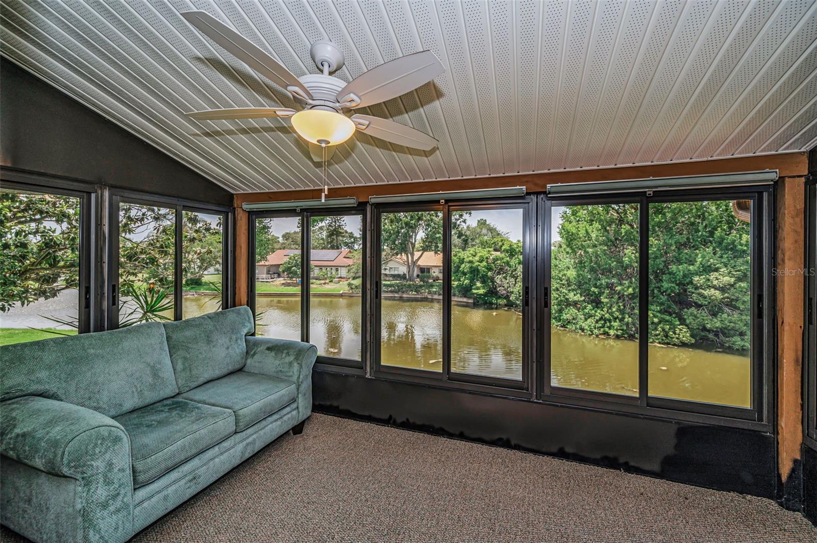 Upper Condo Lanai with with Water Views
