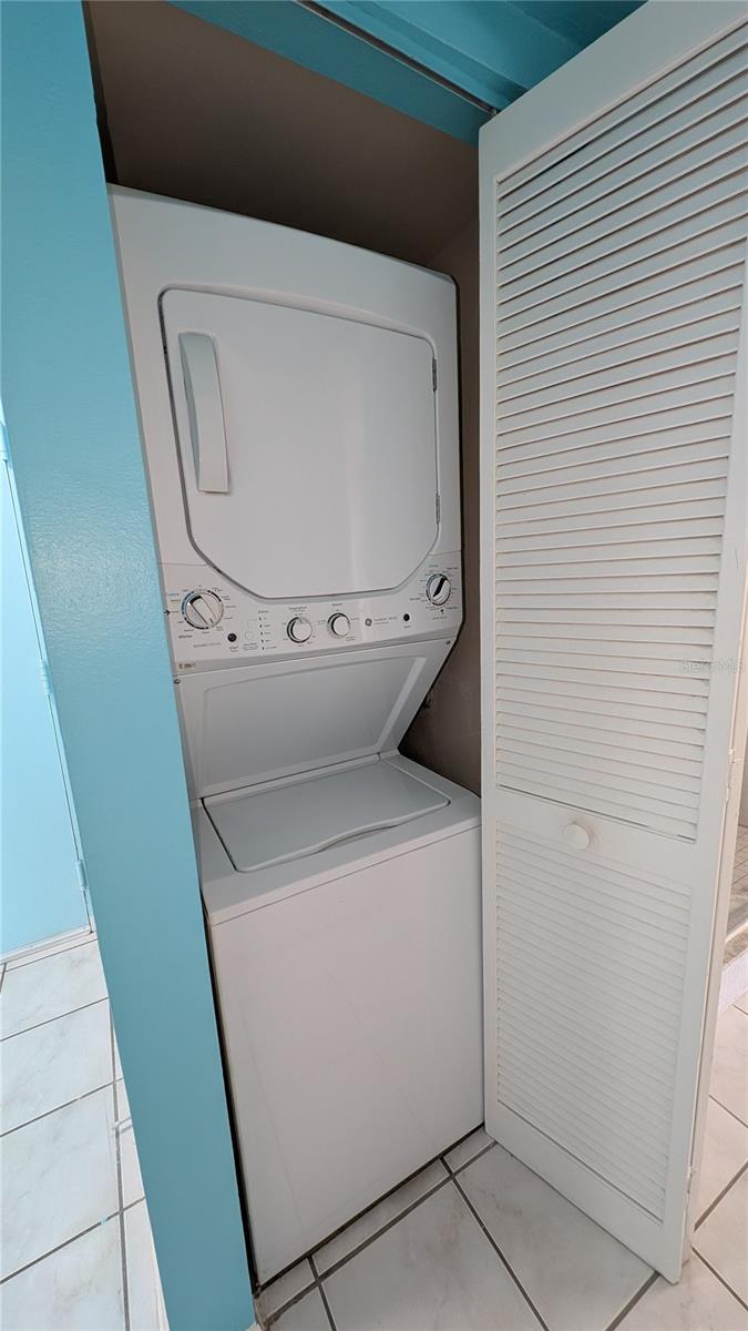 Inside Washher/dryer combo