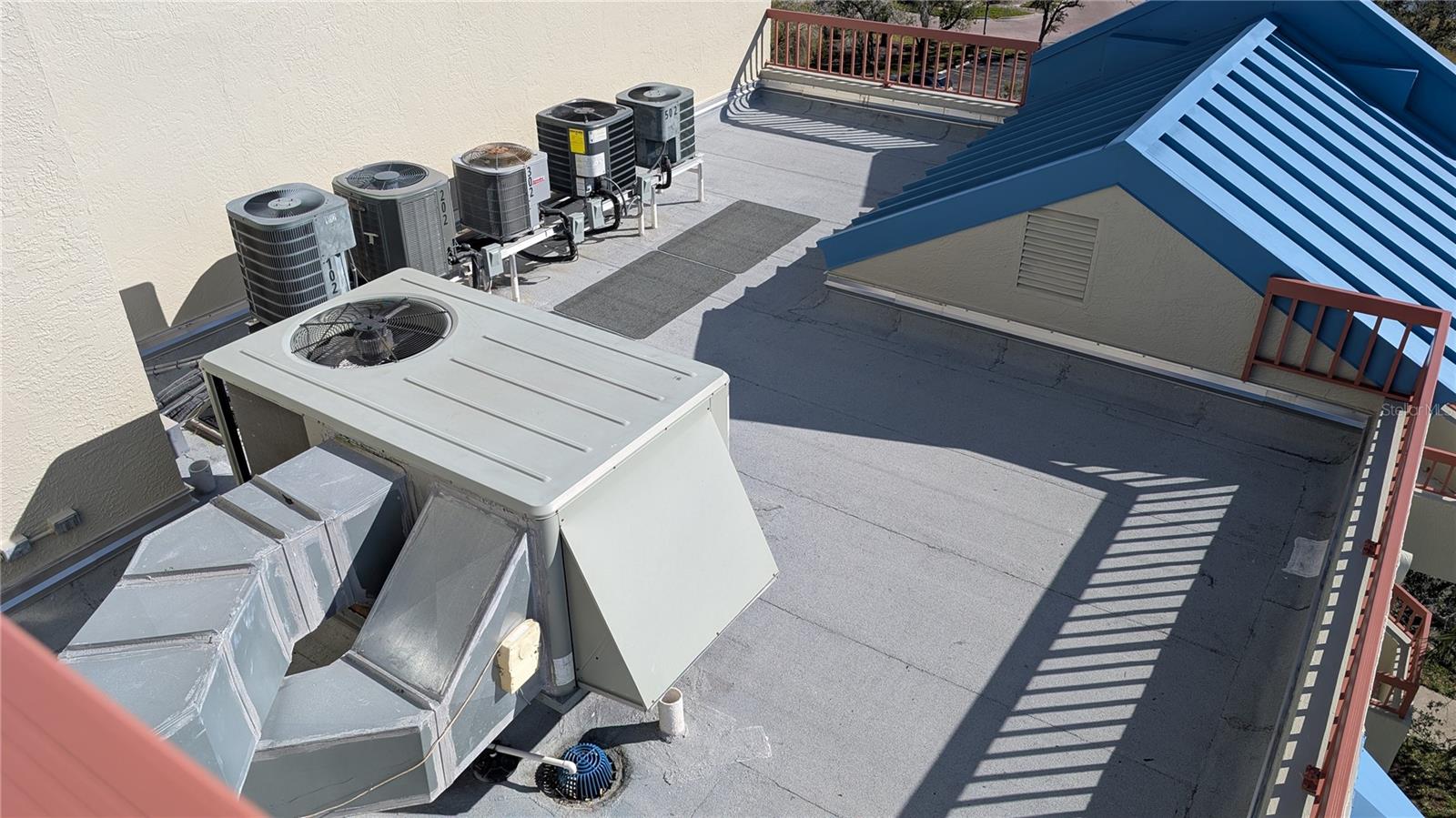 New roofs