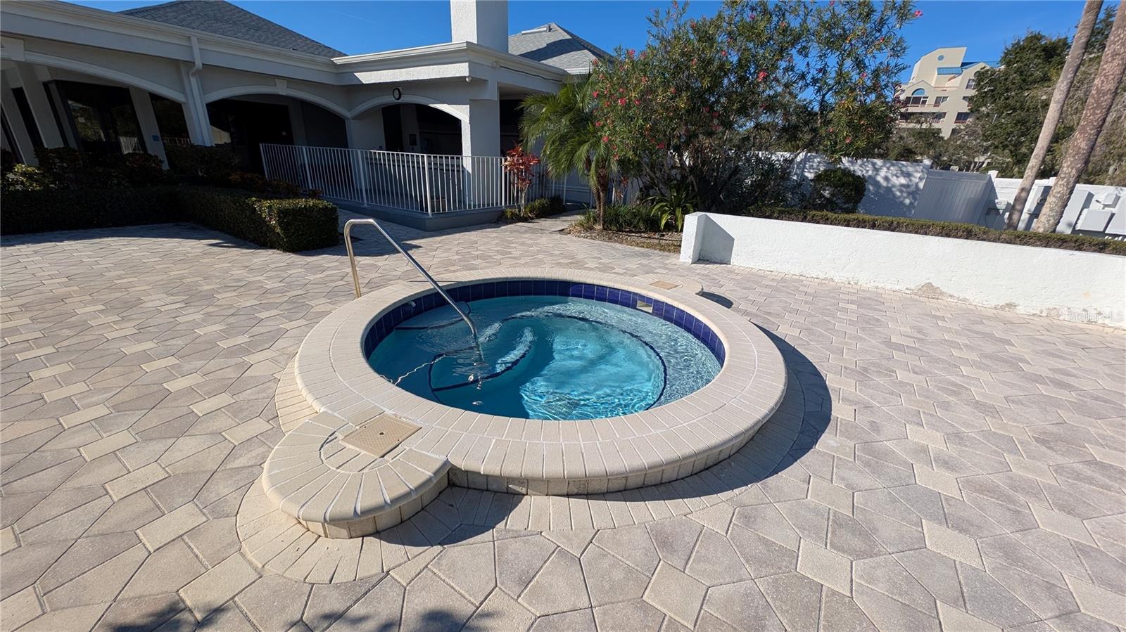 Heated jacuzzi