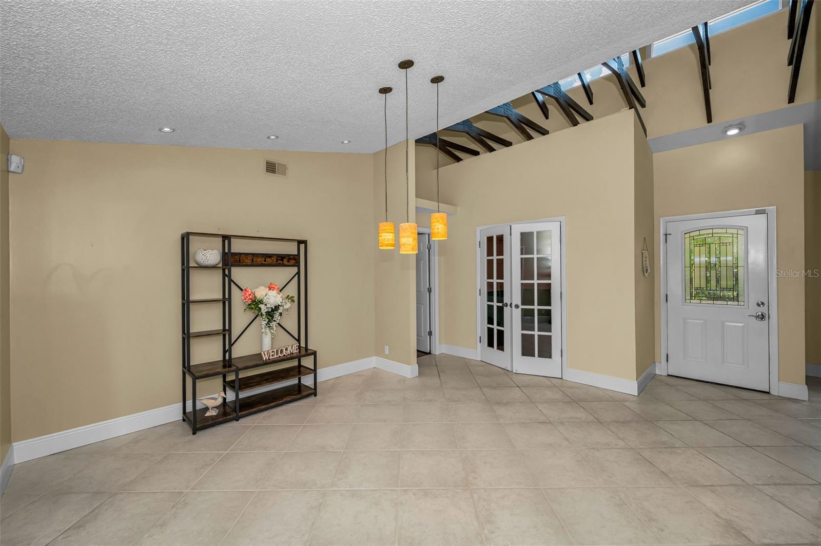 Living room and Foyer