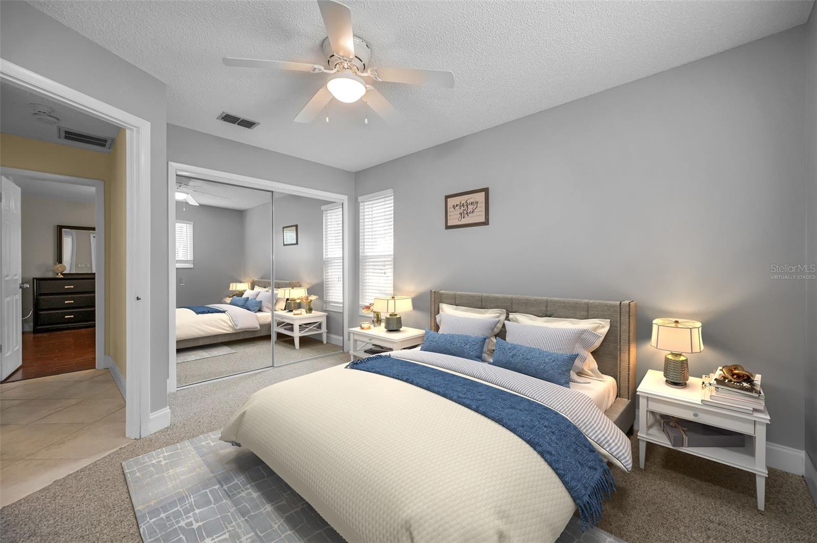 Bedroom 3 virtually staged