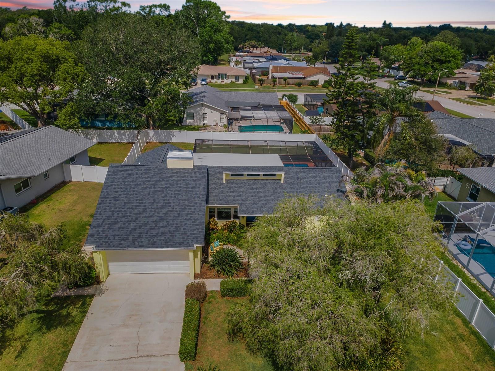 Aerial View from Front