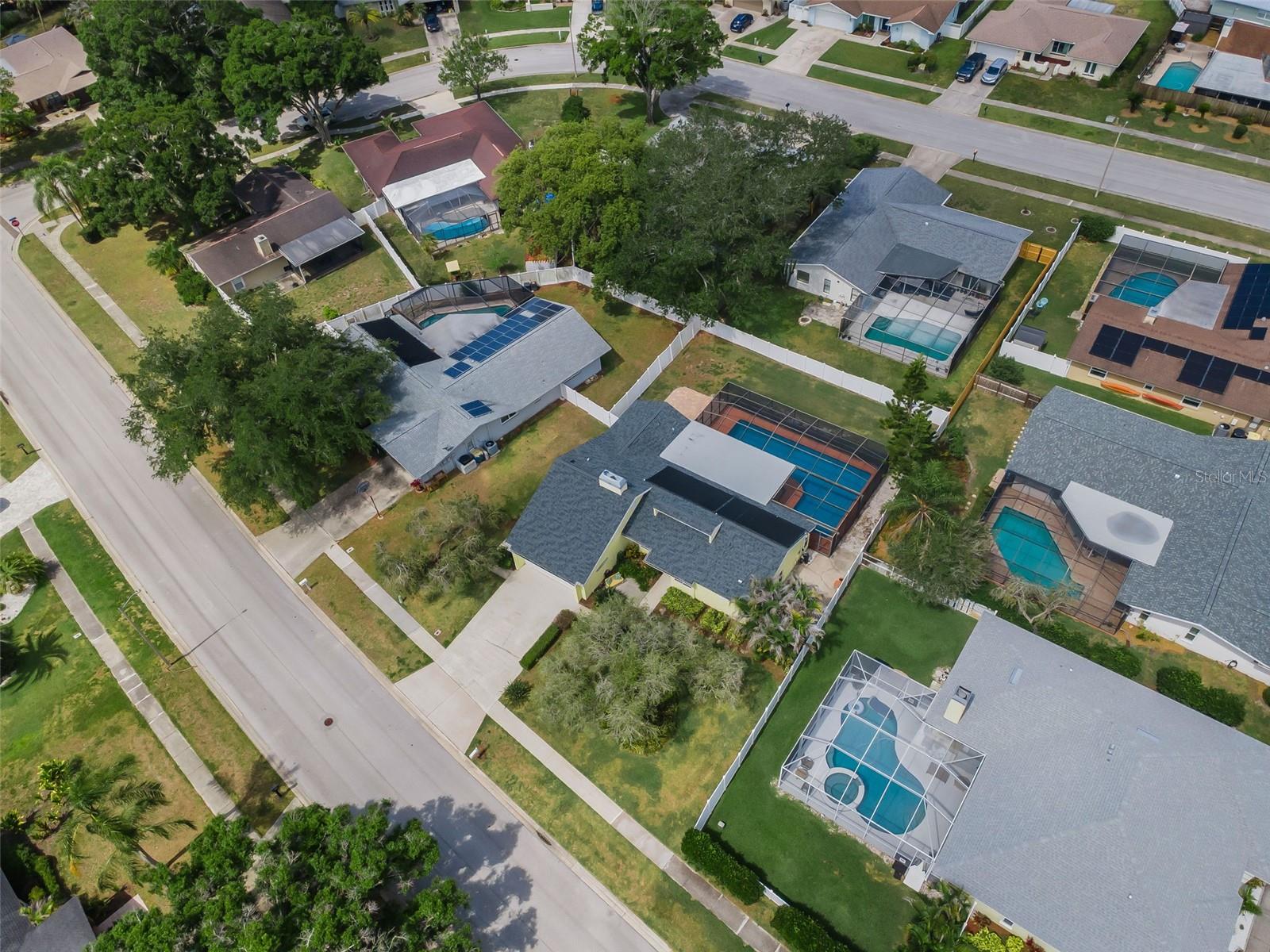 Aerial of the Home