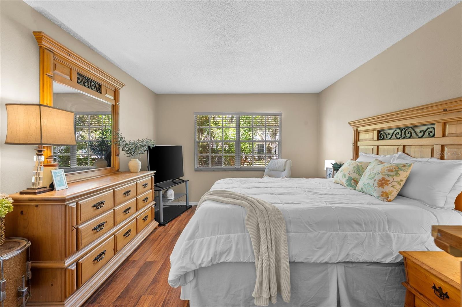Warm and Welcoming Primary Bedroom