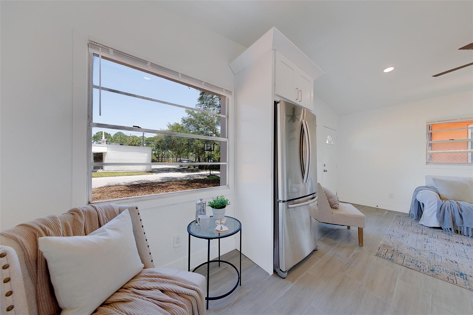 WOOD TILE FLOORING THROUGHOUT
