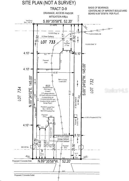 30105 Imperati Boulevard Plot Plan