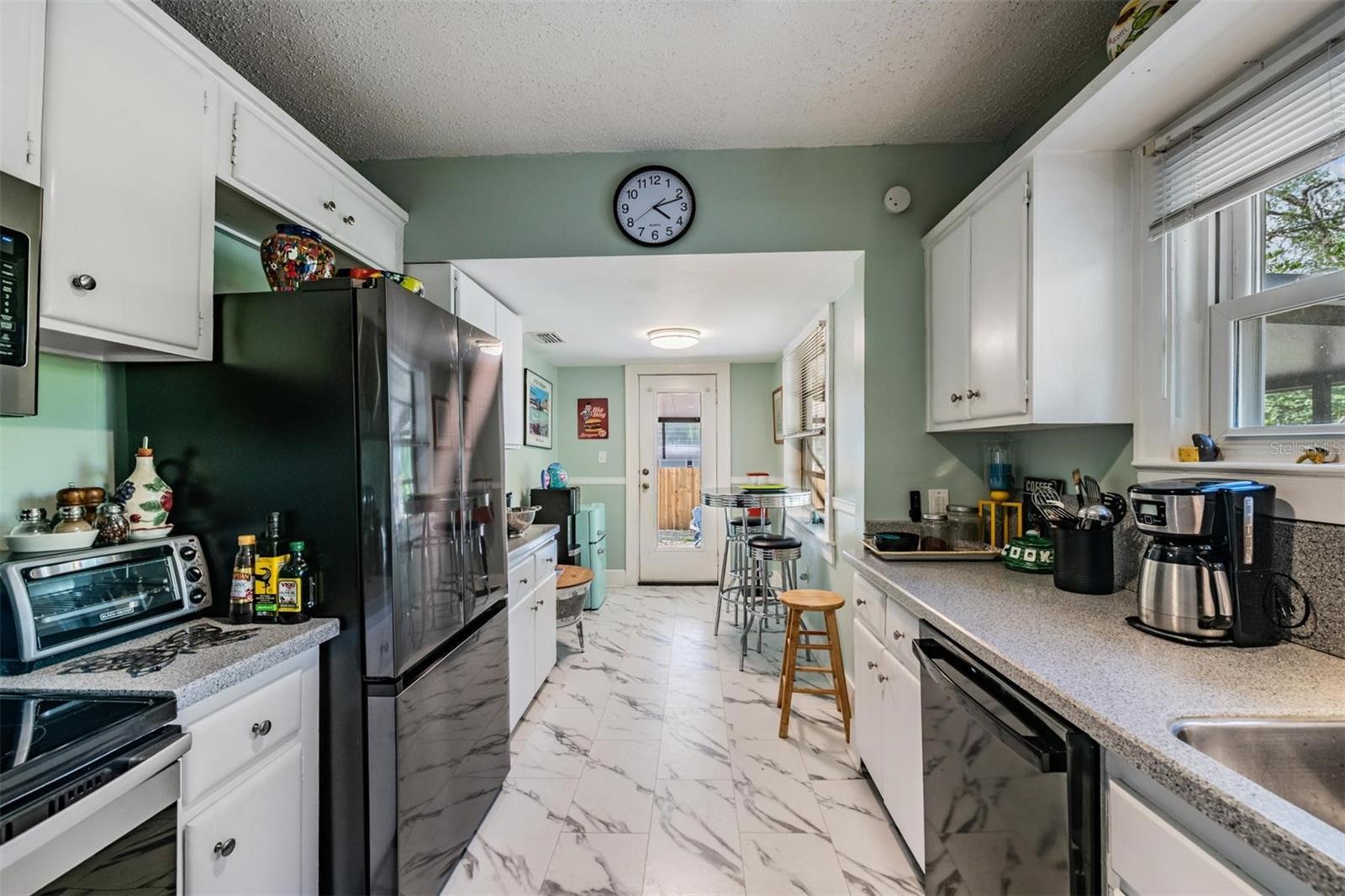 Kitchen with new appliances