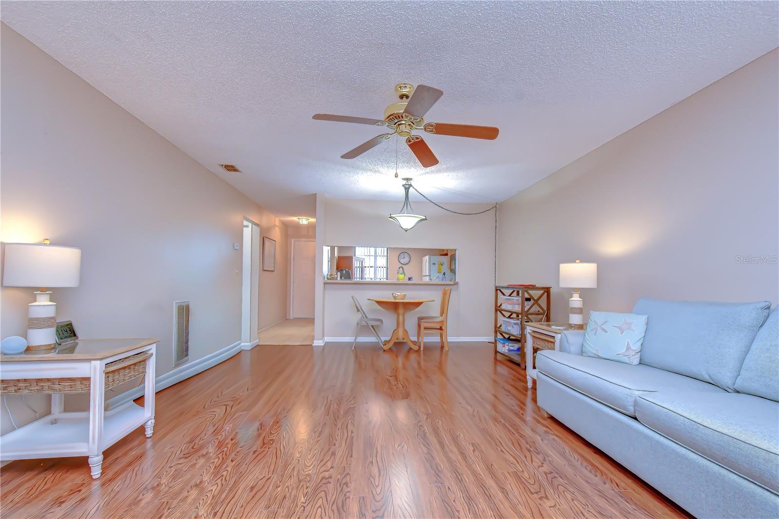 Living dining space