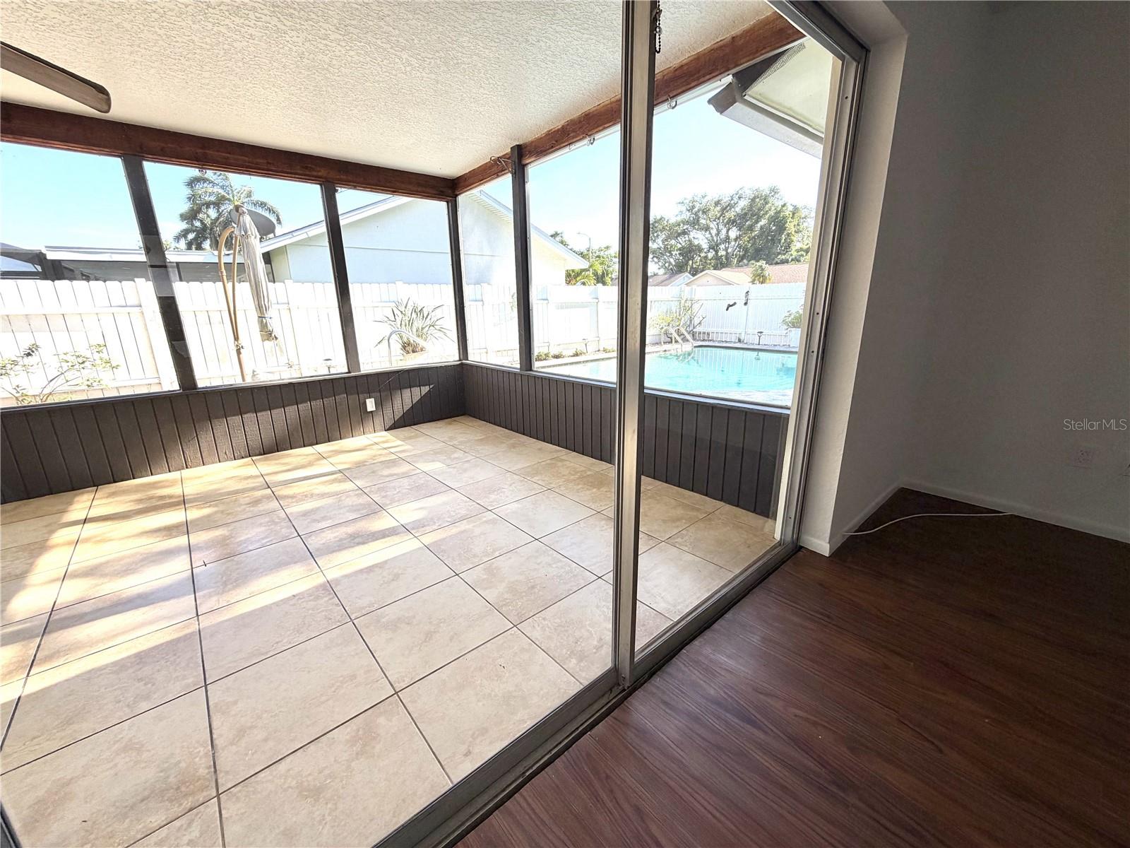 Covered Screened Patio