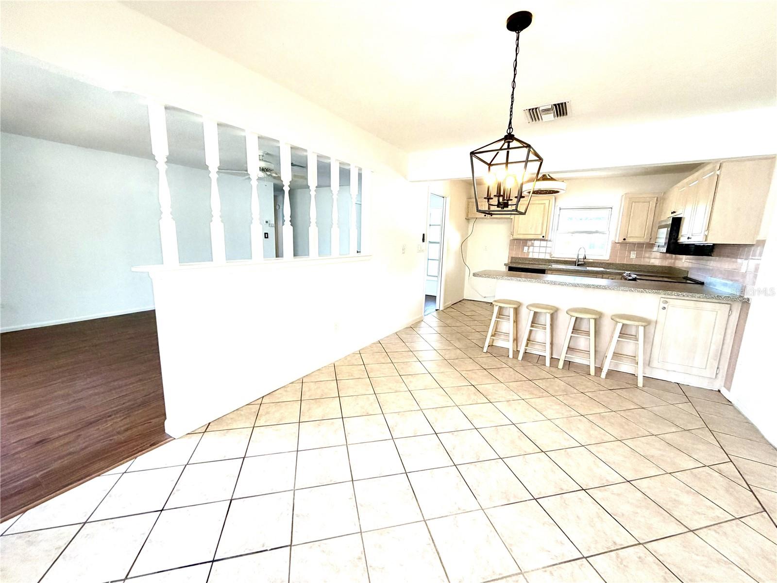 Dining Room open to living room