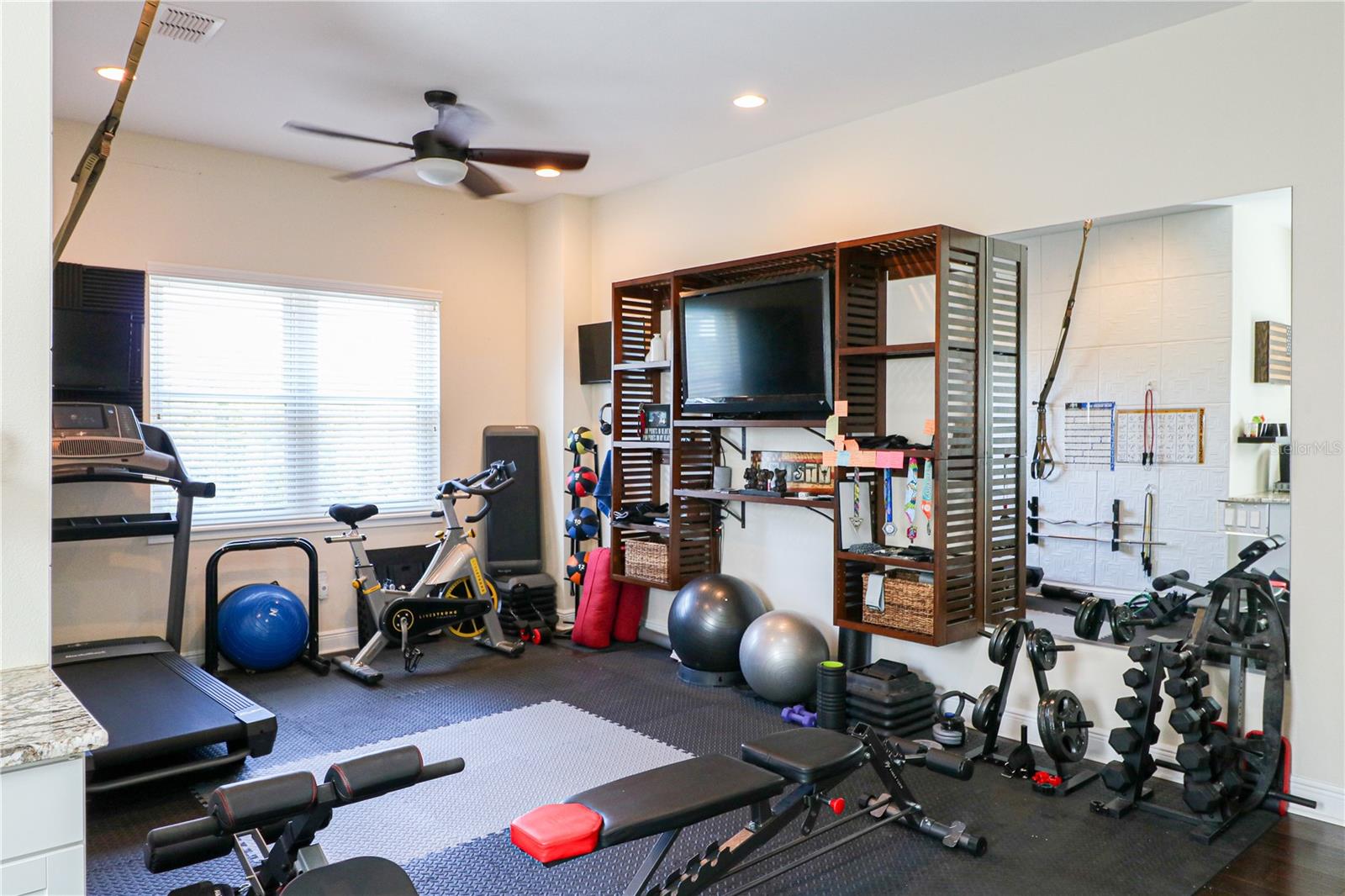 Keep as a Gym or convert to a Gaming Room.
