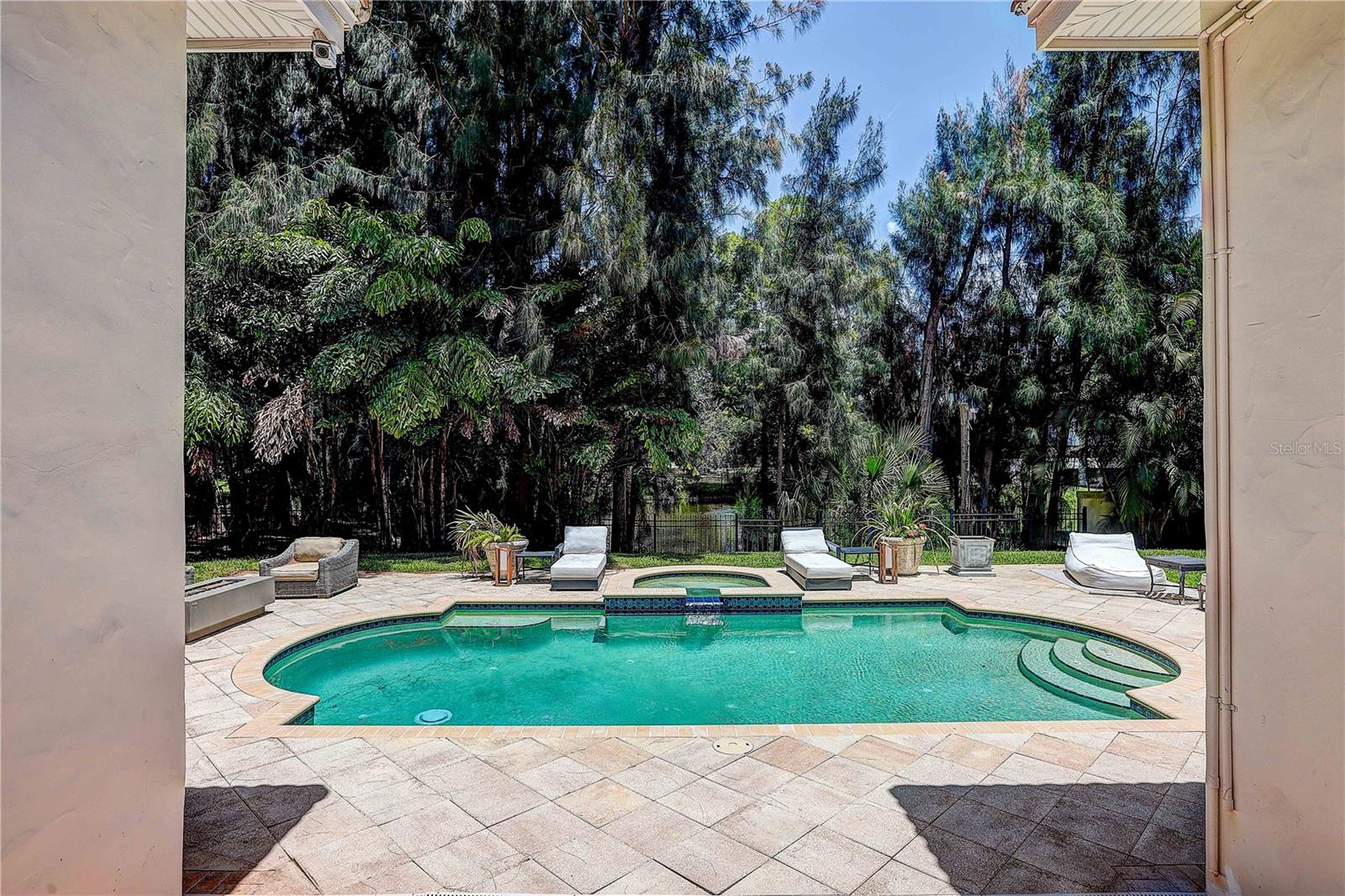 Centerpiece of the backyard oasis
