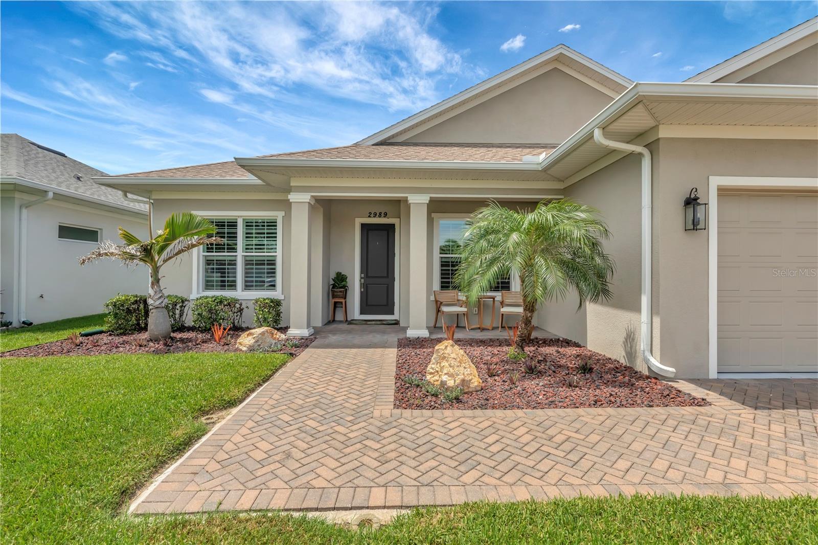 Custom Landscape & Paved Driveway/Walk