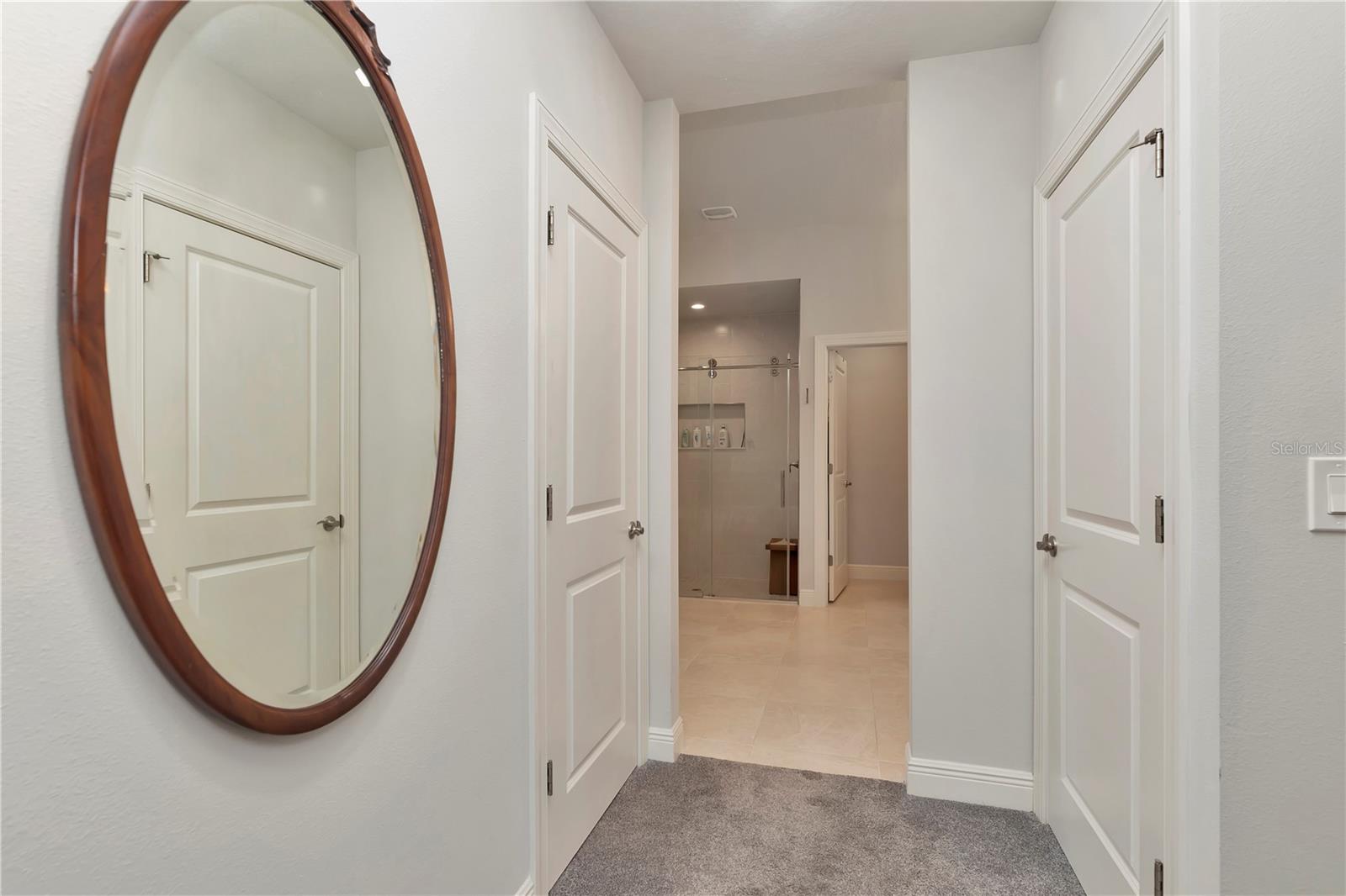 Primary Bedroom w/ Two Closets