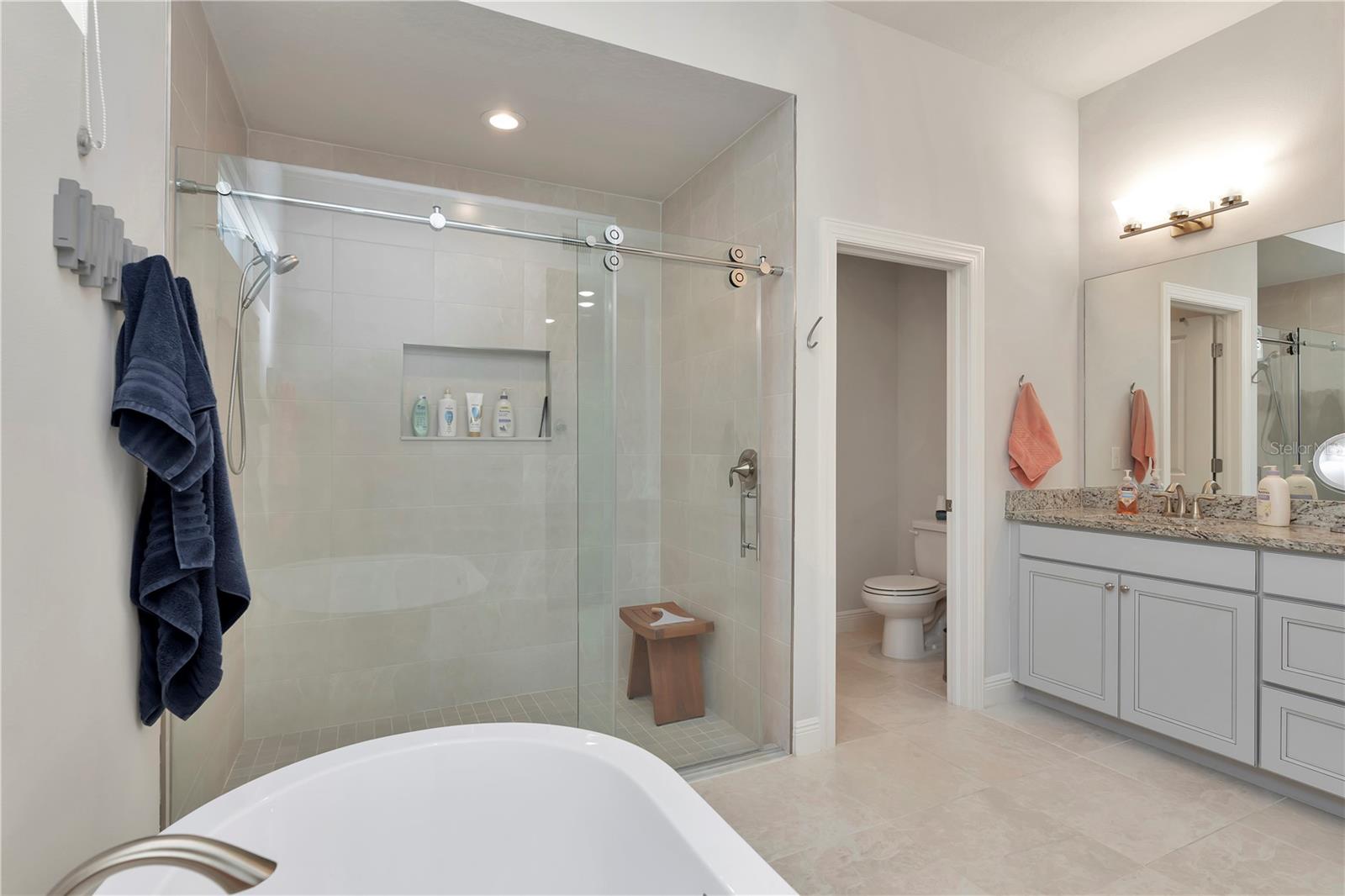Spacious Primary Bath