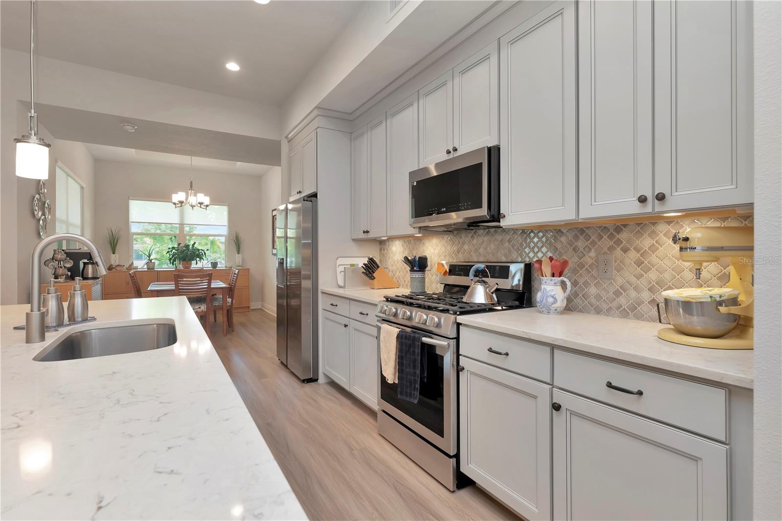 Beautiful Kitchen with Gas Range