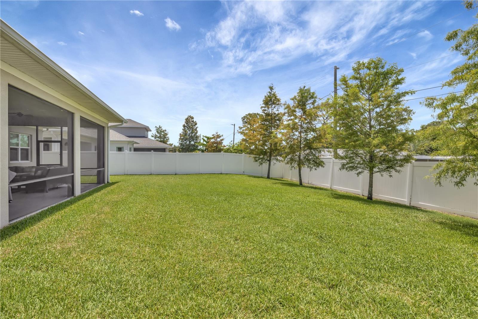 Large Backyard w/Room for a Pool