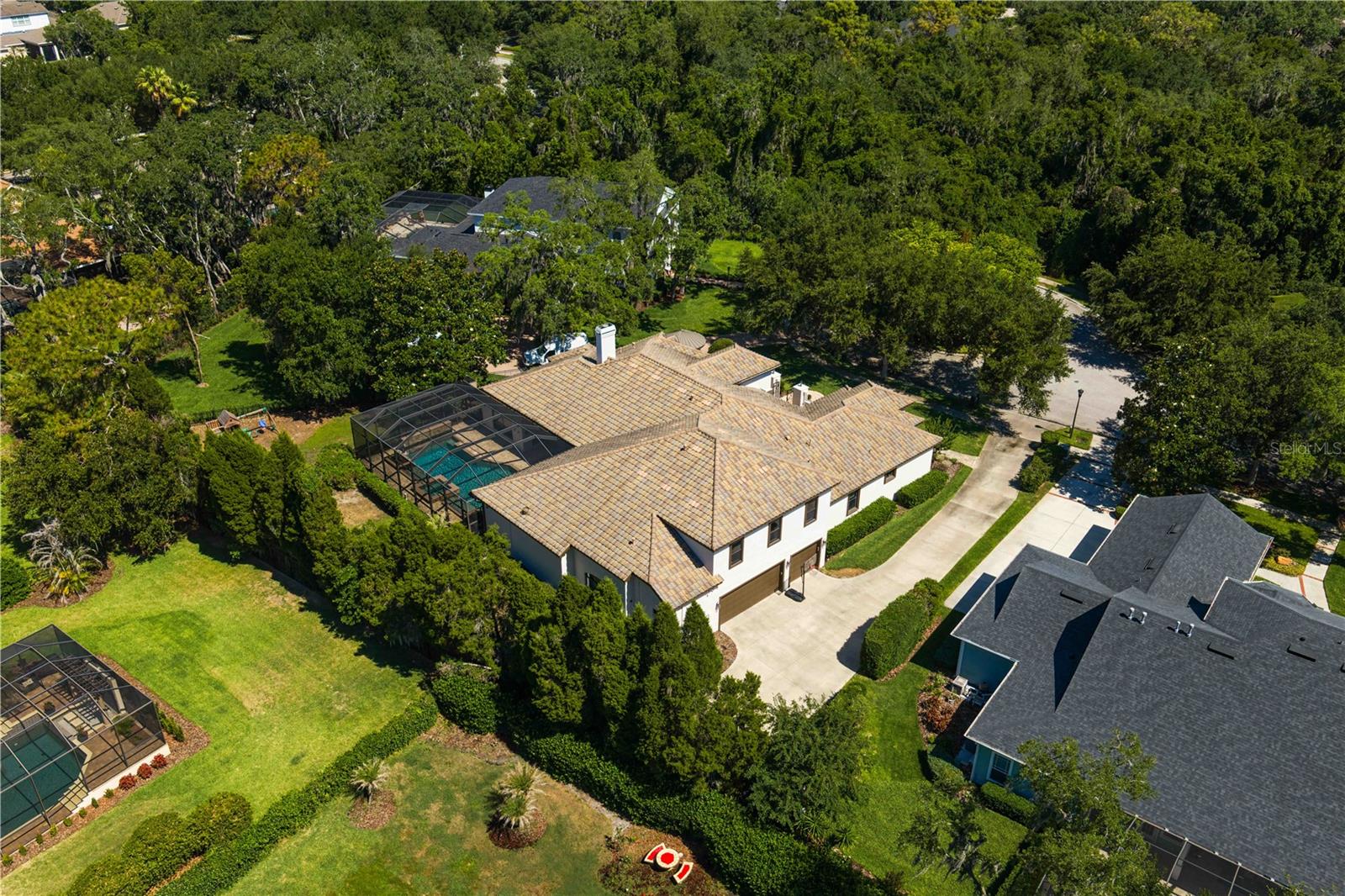 Premium pie-shaped homesite in exclusive village