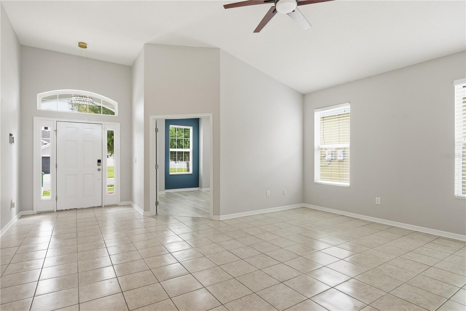 Foyer, Office and Dining Room