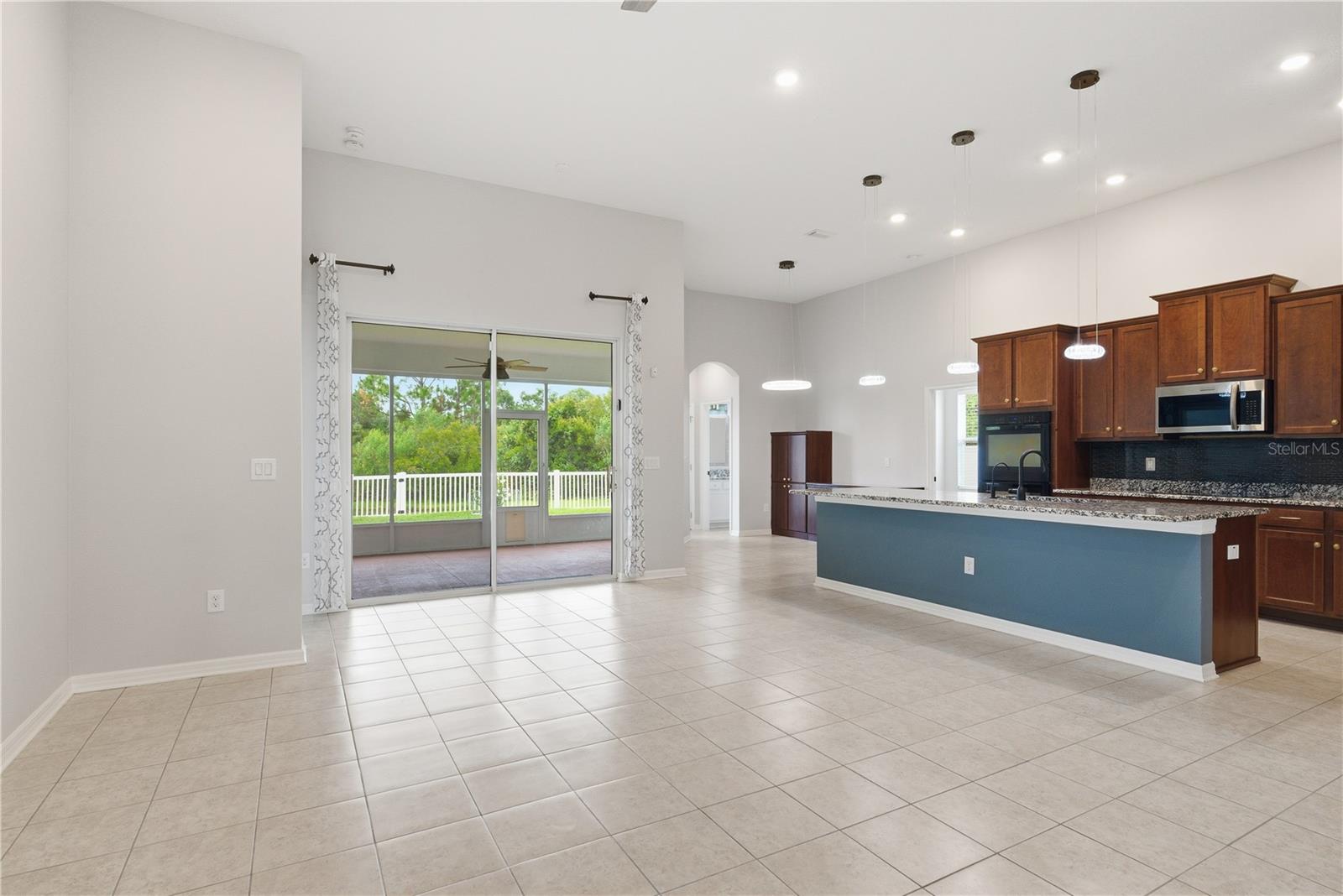Living Room and Kitchen