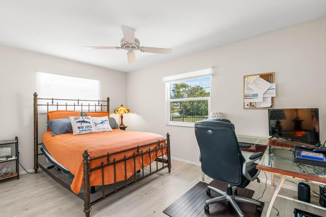 Primary Bedroom with office desk