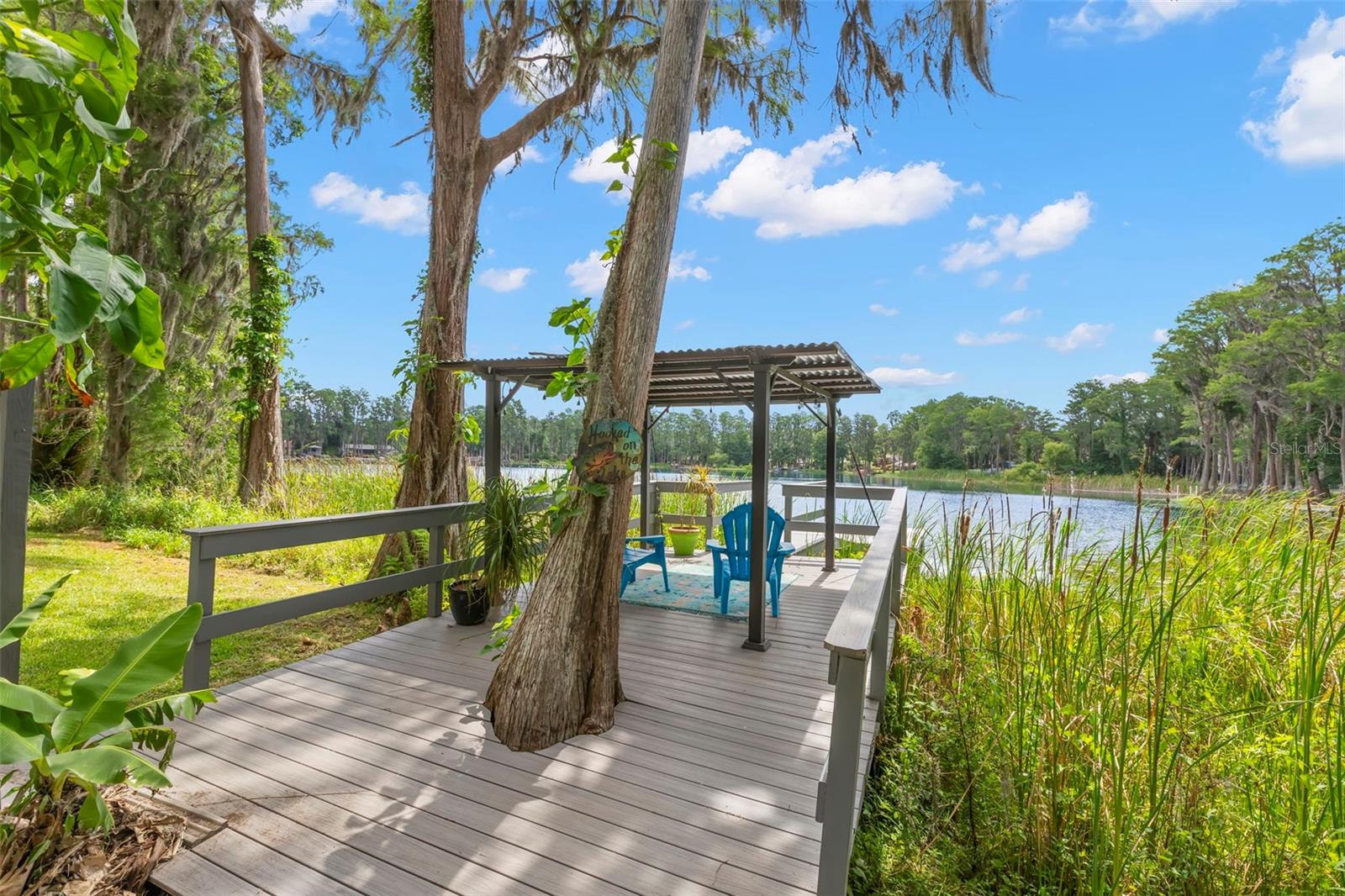 Dock on Round Lake