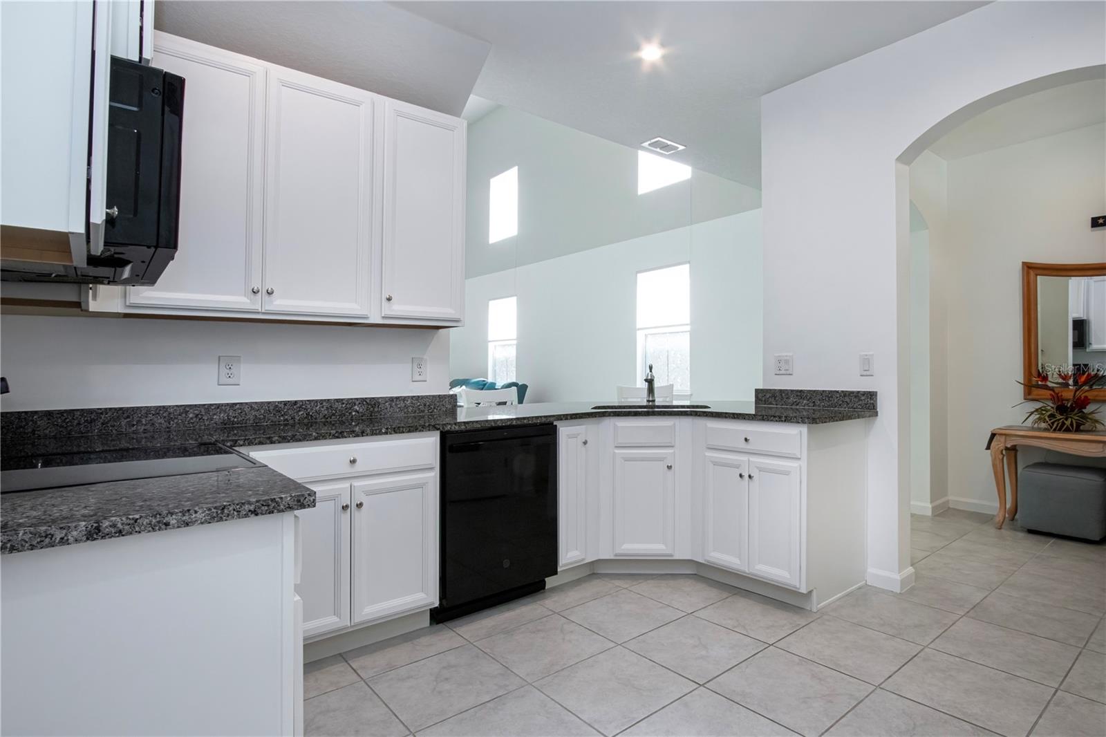 Room to prepare meals