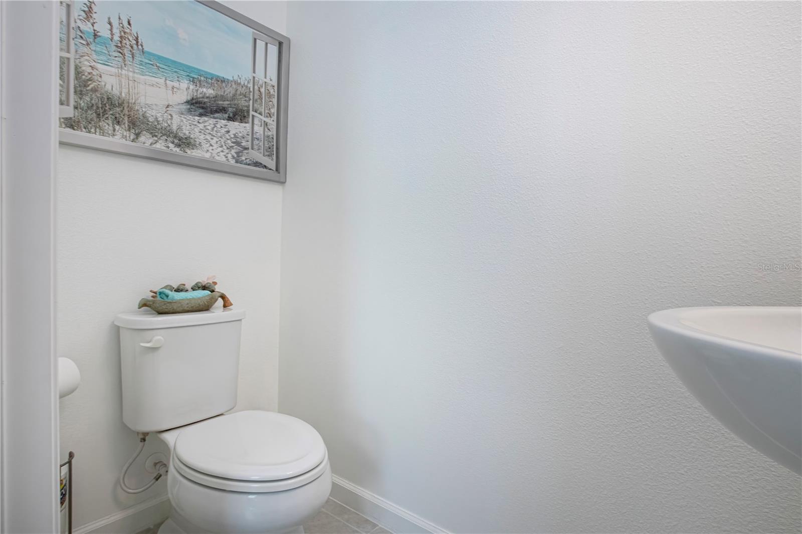 Half Bath on first floor