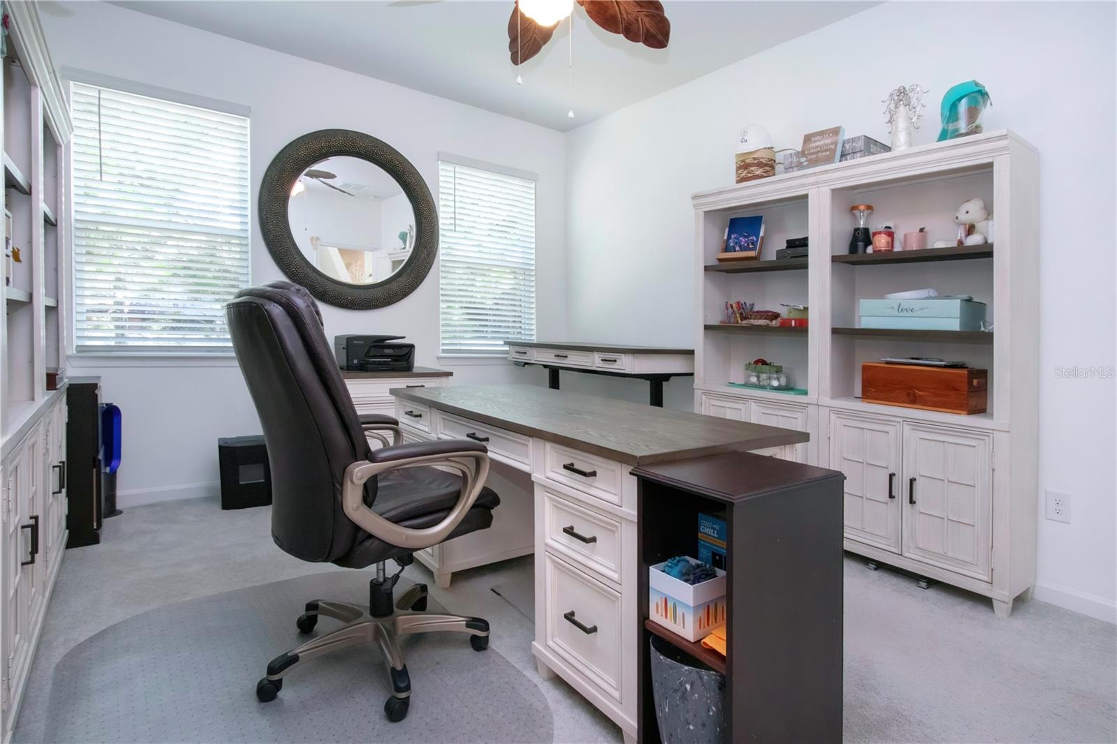 Primary Bedroom Suite- Presently utilized for an office