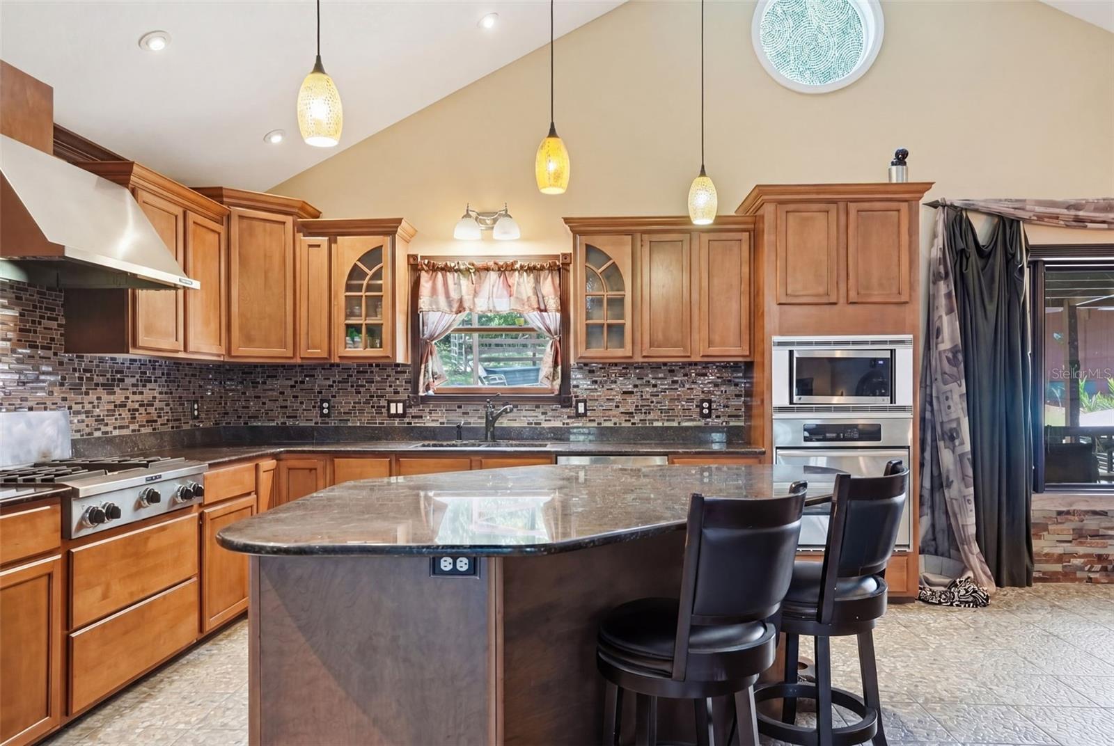 Main Cabin Upgraded Kitchen! Open to the dining room and great room!