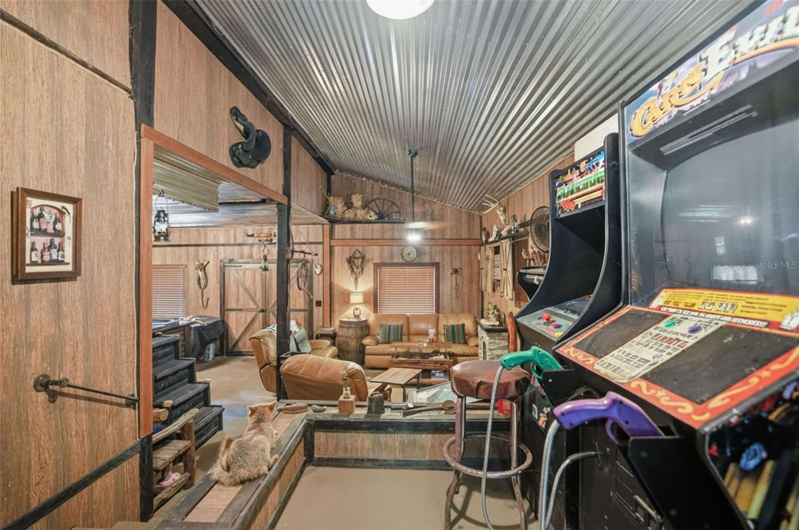 Saloon Cabin Gaming Area
