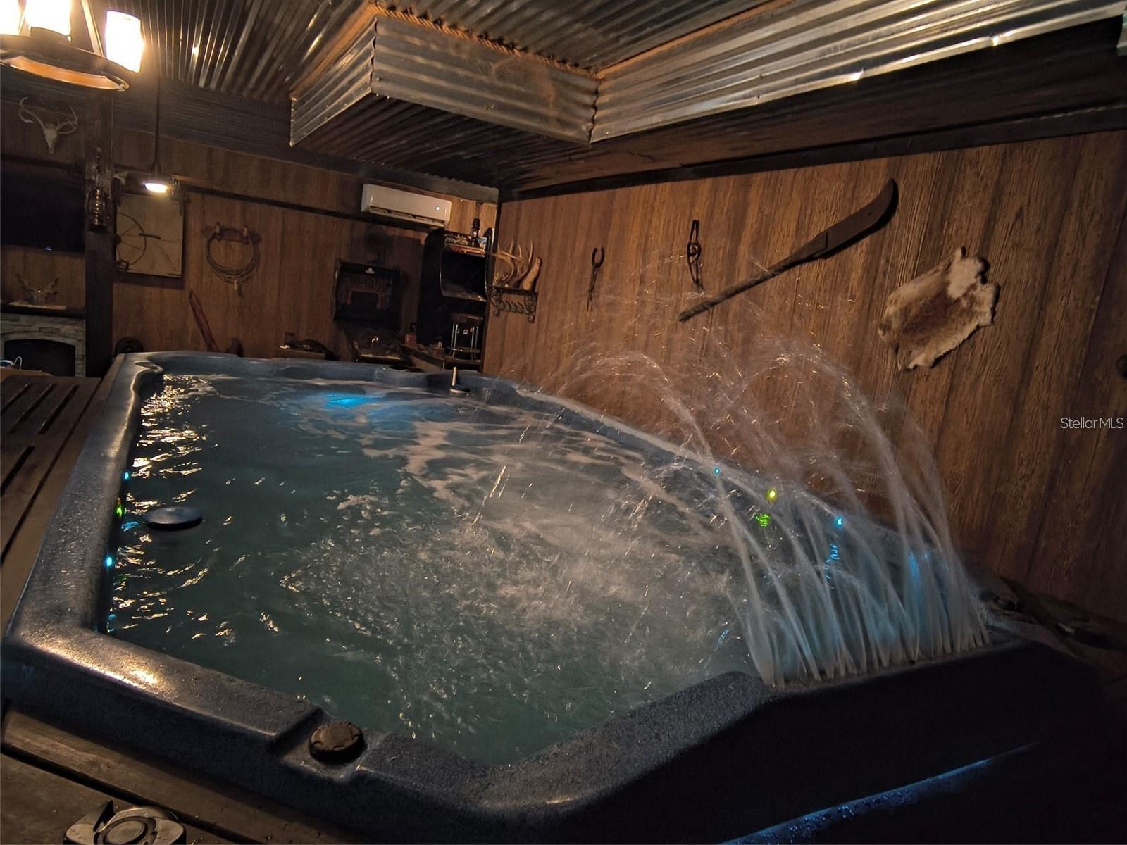 Saloon Cabin Heated Swim Spa for exercise and theraputic health