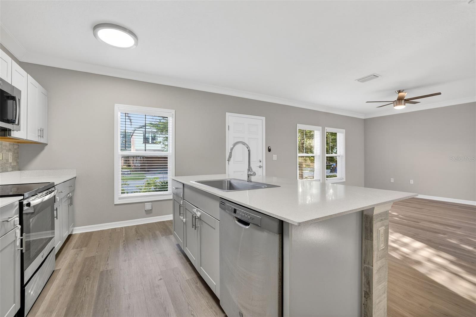 Kitchen Island with Seating