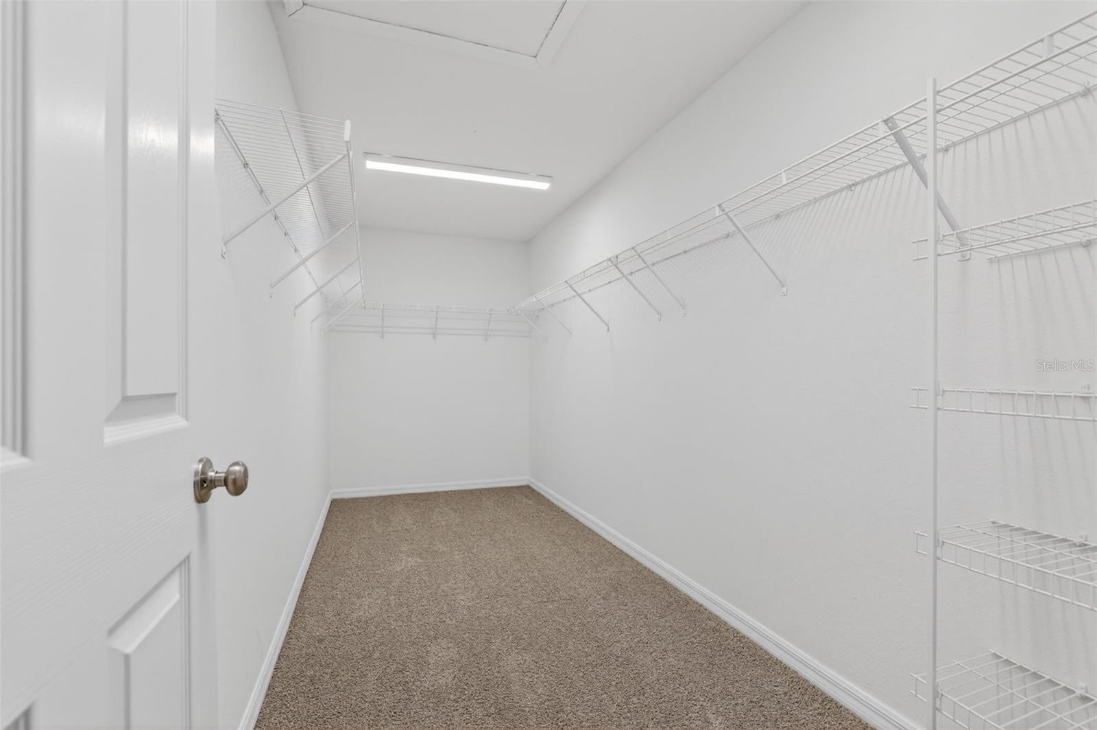 Primary Walk In Closet