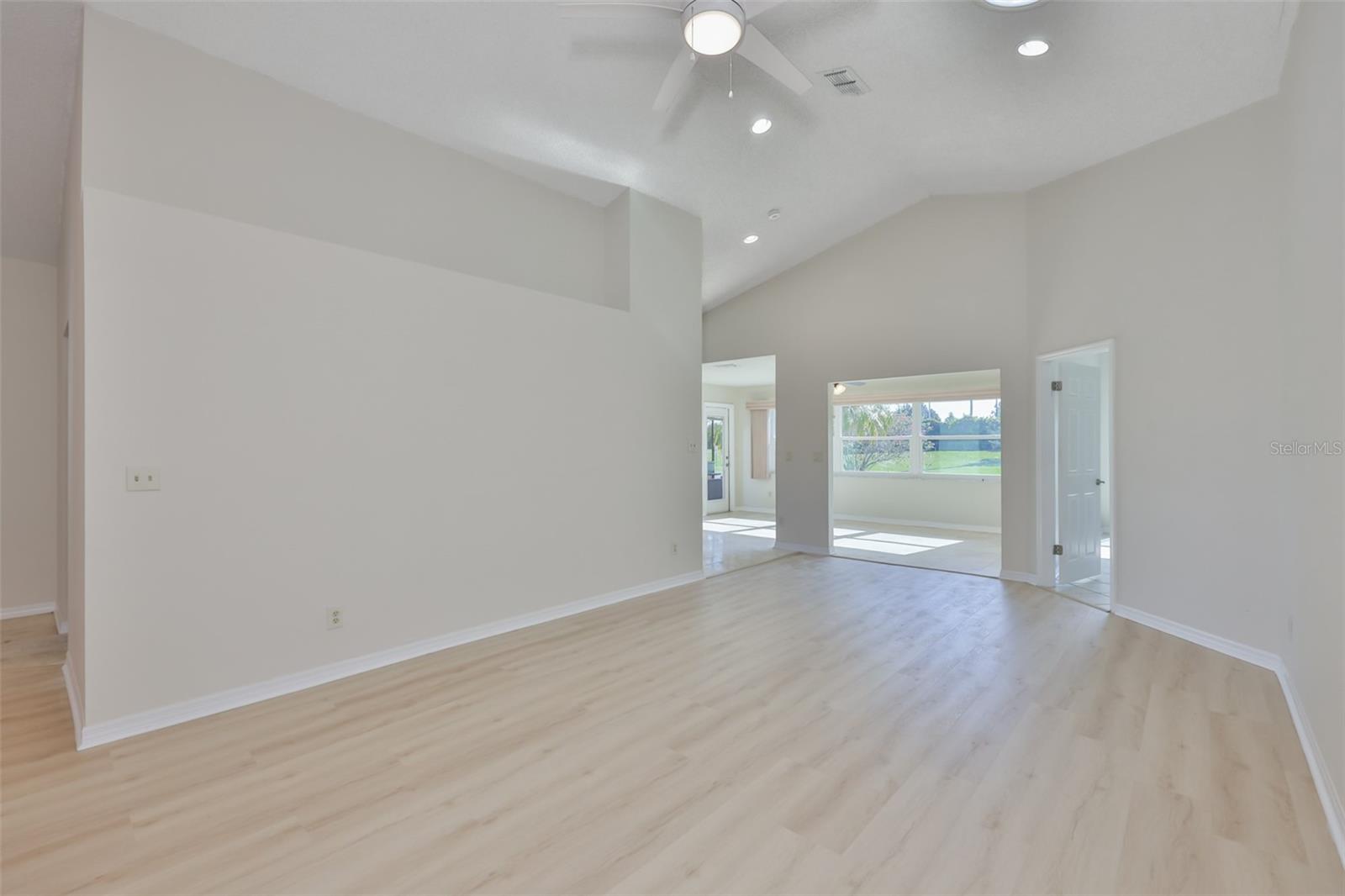 Great Room to Florida Room