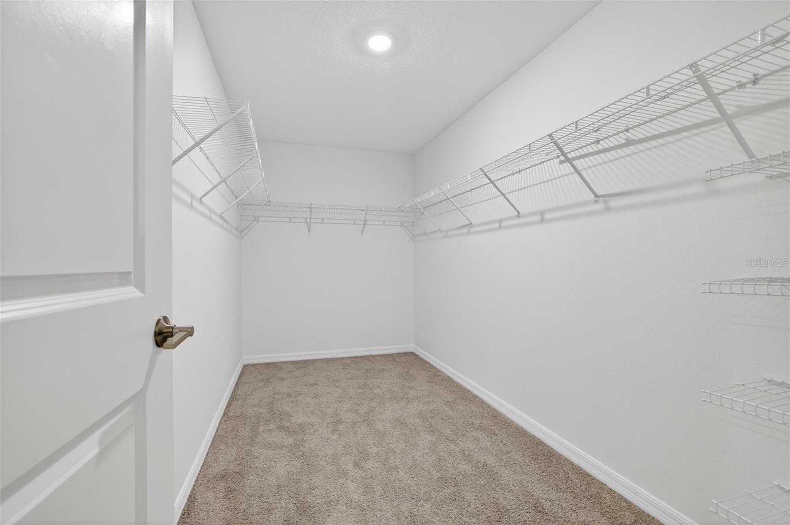 Primary Walk In Closet