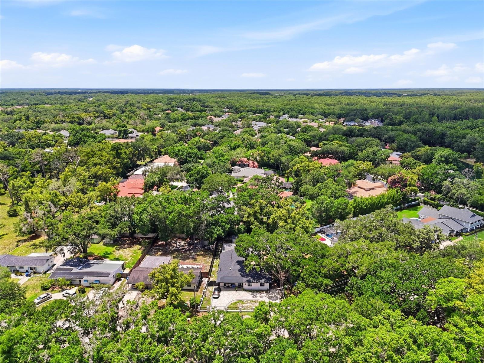 property aerial view
