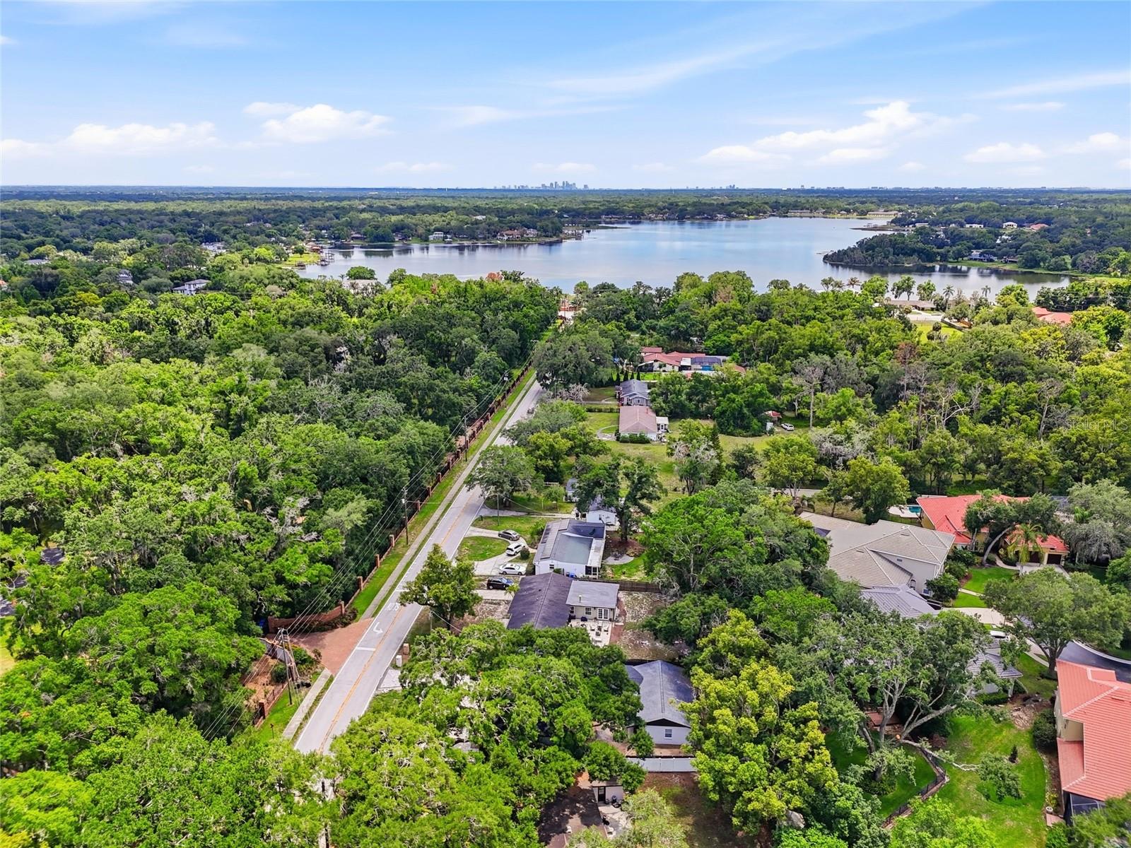 property aerial view