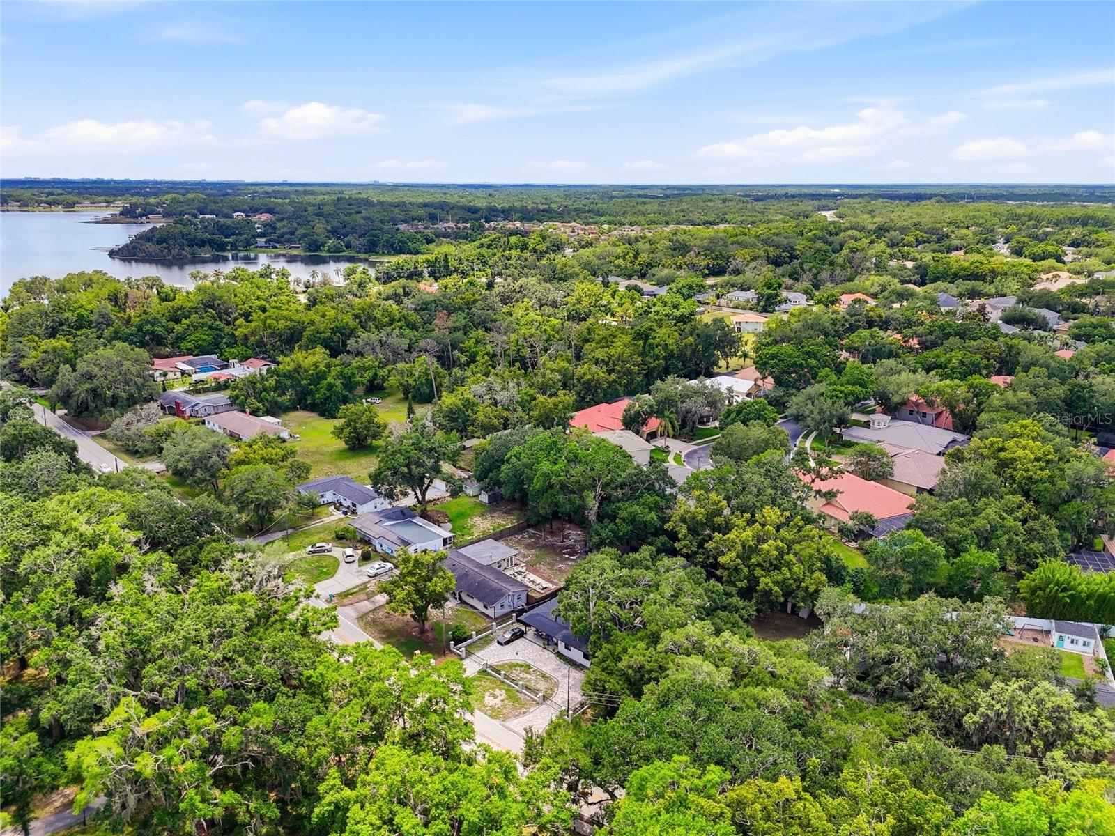 property aerial view
