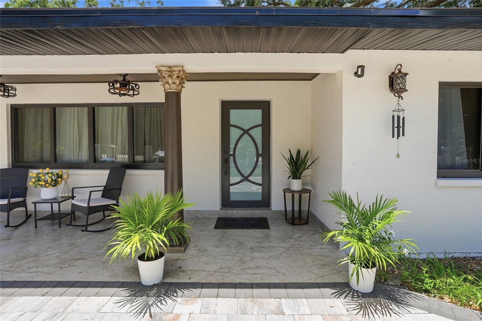 Front entrance