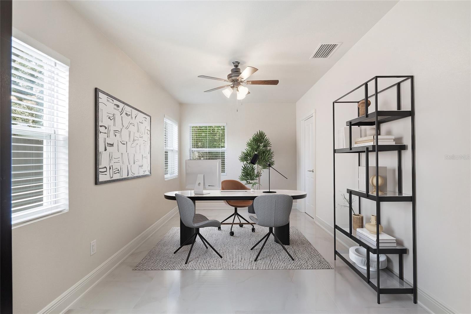 office virtually staging
